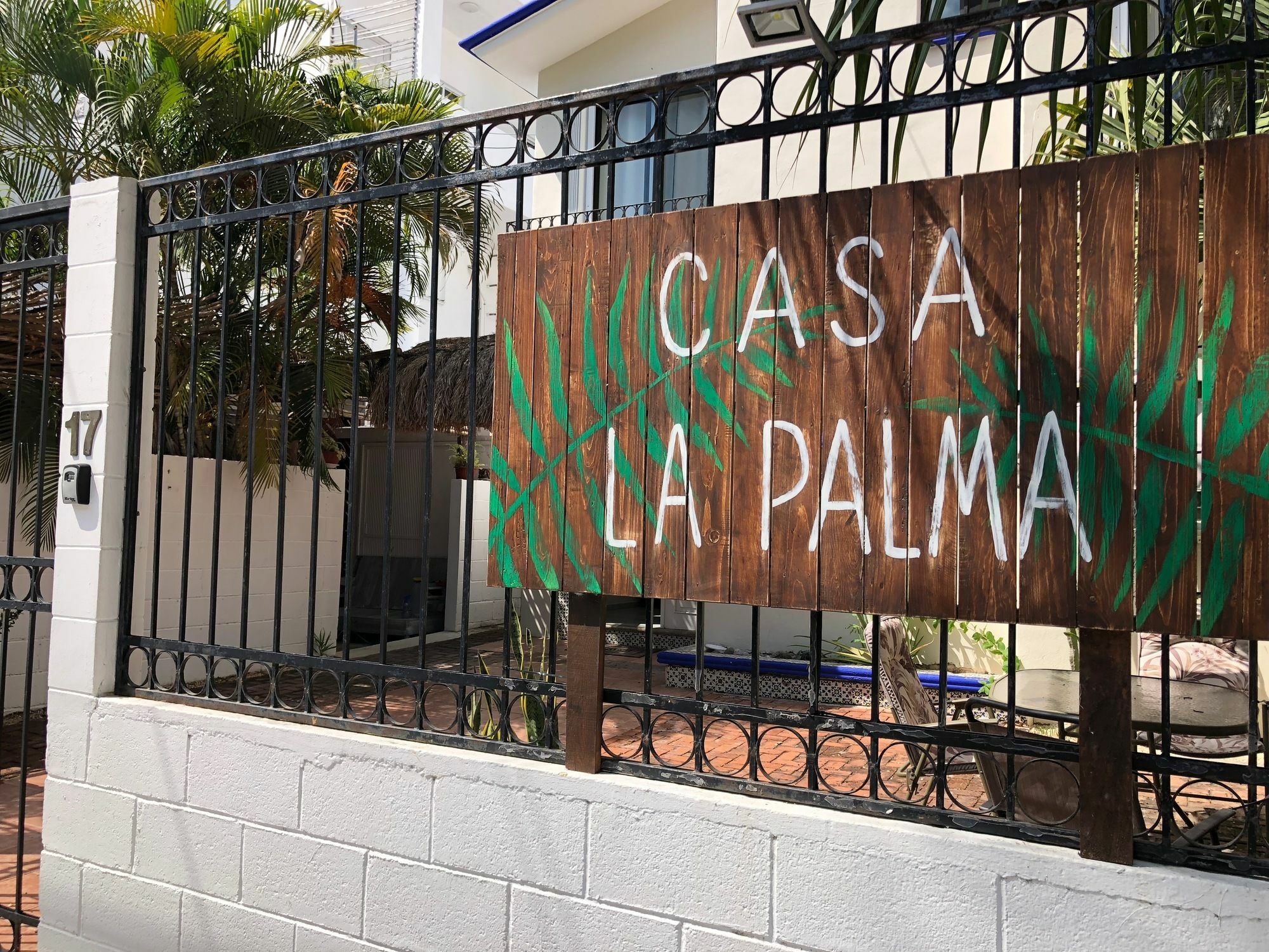Casa La Palma B&B Playa del Carmen Eksteriør billede